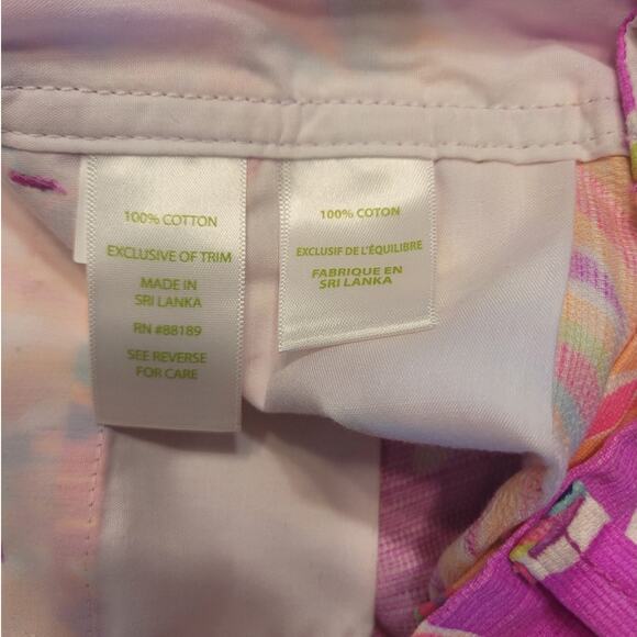 Lilly Pulitzer Callahan Shorts – Amethyst Sunseekers – Size 0 - Picture 10 of 11